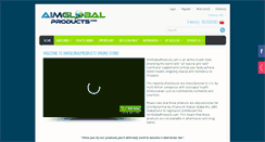 Desktop Screenshot of aimglobalproducts.com